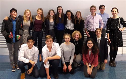 Speech and Debate Team 2018 